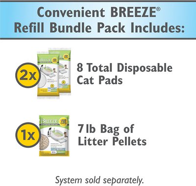 Tidy Cats Breeze Cat Pads & Litter Pellets Bundle Pack