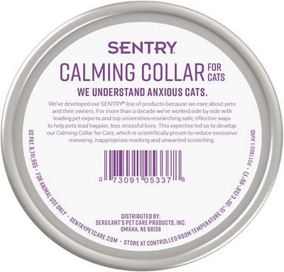 Sentry HC Good Behavior Pheromone Cat Calming Collar