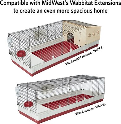 MidWest Wabbitat Deluxe Rabbit Home