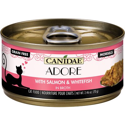 CANIDAE Adore Wet Cat Food with Salmon & Whitefish in Broth