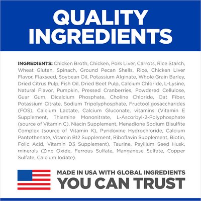 Hill's Prescription Diet Gastrointestinal Biome Digestive/Fiber Care Chicken & Vegetable Stew Canned Cat Food
