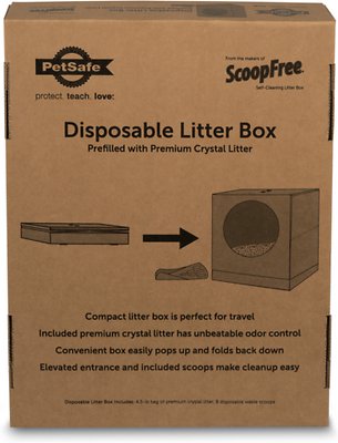 PetSafe Disposable Collapsible Litter Box