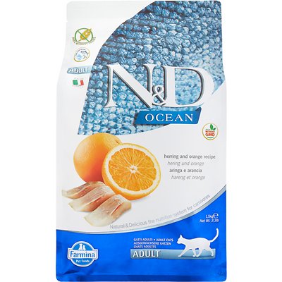 Farmina Natural & Delicious Ocean Herring & Orange Adult Dry Food