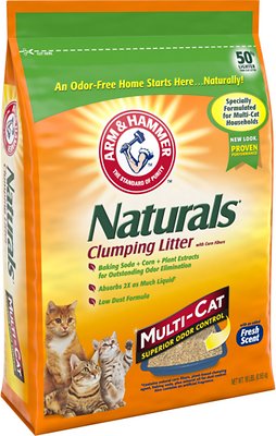 Arm & Hammer Litter Naturals Scented Clumping Corn Cat Litter