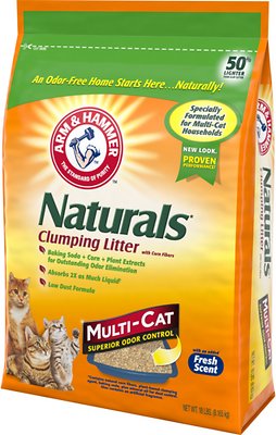 Arm & Hammer Litter Naturals Scented Clumping Corn Cat Litter