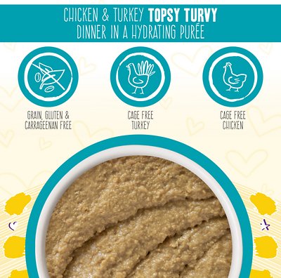 WERUVA BFF Play Pate Lovers Chicken & Turkey Topsy Turvy Wet Cat Food