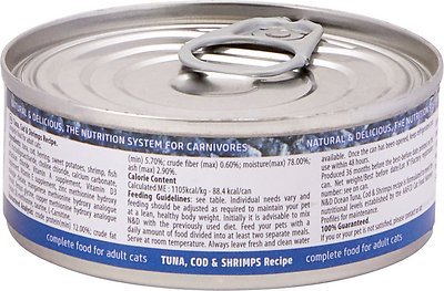 Farmina Natural & Delicious Ocean Feline Small Tuna, Cod & Shrimp Canned Cat Food