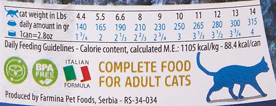 Farmina Natural & Delicious Ocean Feline Small Tuna, Cod & Shrimp Canned Cat Food