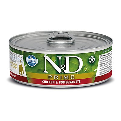 Farmina Natural & Delicious Prime Feline Chicken & Pomegranate Kitten Recipe Canned Food