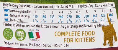 Farmina Natural & Delicious Prime Feline Chicken & Pomegranate Kitten Recipe Canned Food