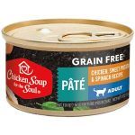 Chicken Soup for the Soul Grain-Free Chicken, Sweet Potato & Spinach Recipe Minced in Gravy