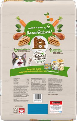 FRISKIES Farm Favorites Chicken, Carrots & Spinach Dry Food
