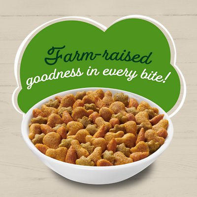 FRISKIES Farm Favorites Chicken, Carrots & Spinach Dry Food
