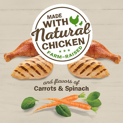 FRISKIES Farm Favorites Chicken, Carrots & Spinach Dry Food