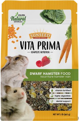 Sunseed Vita Prima Dwarf Hamster Formula