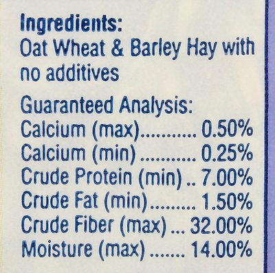 Alfalfa King Double Compressed Oat, Wheat & Barley Hay Small Animal Food