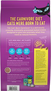 Tiki Cat Born Carnivore Chicken & Herring Grain-Free Dry Cat Food