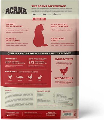 ACANA Indoor Entrée Adult Dry Cat Food