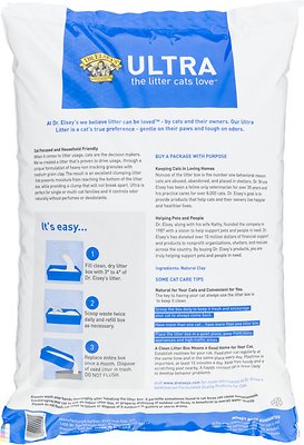 Dr. Elsey's Precious Cat Ultra Unscented Clumping Clay Cat Litter