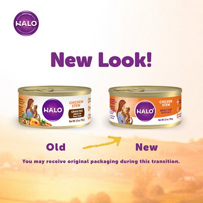 HALO Chicken Stew Grain-Free Adult Canned Food