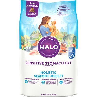 HALO HOLISTIC Seafood Medley Sensitive Stomach Dry Food