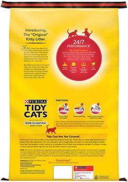 Tidy Cats 24/7 Performance Scented Non-Clumping Clay Cat Litter