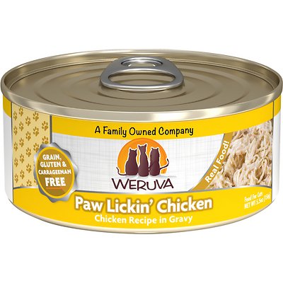 WERUVA Paw Lickin’ Chicken in Gravy Grain-Free Canned Food