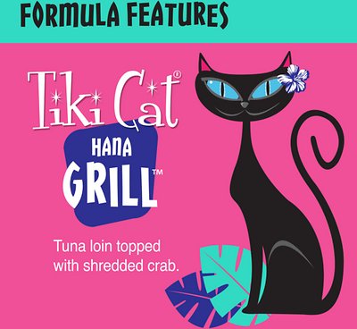Tiki Cat Hana Grill Ahi Tuna with Crab in Tuna Consomme Grain-Free Canned Cat Food