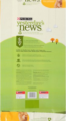 Yesterday's News Purina Cat Litter