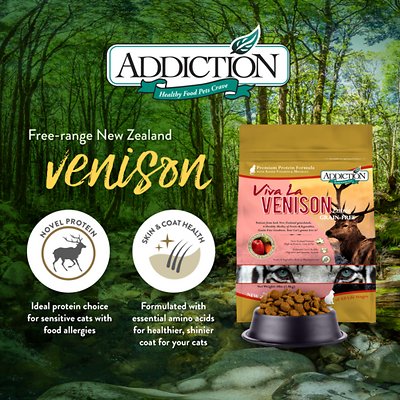 Addiction Viva La Venison Dry Cat Food