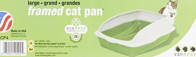 Van Ness Large Framed Cat Litter Pan