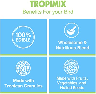 Hari Tropimix Enrichment Cockatiel & Lovebird Food
