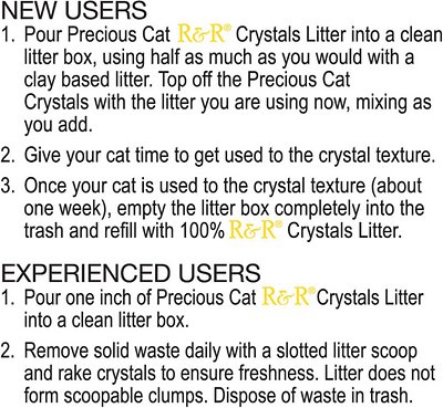 Dr. Elsey's Precious Cat Respiratory Relief Unscented Non-Clumping Crystal Cat Litter