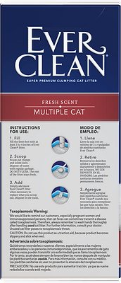 Ever Clean Multi-Cat Fresh Scented Clumping Clay Cat Litter