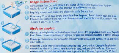 Fresh Steps Fresh Scented Non-Clumping Crystal Cat Litter