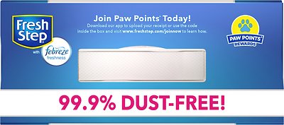 Fresh Step Extreme Odor Control Febreze Scented Clumping Clay Cat Litter