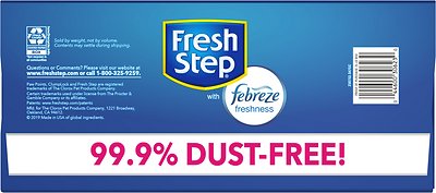Fresh Step Extreme Odor Control Febreze Scented Clumping Clay Cat Litter