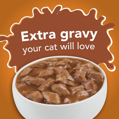 FRISKIES Extra Gravy Chunky with Chicken in Savory Gravy