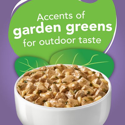 FRISKIES Indoor Meaty Bits Homestyle Turkey Dinner with Garden Greens