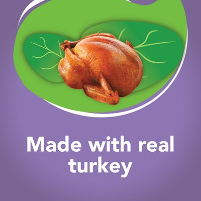 FRISKIES Indoor Meaty Bits Homestyle Turkey Dinner with Garden Greens