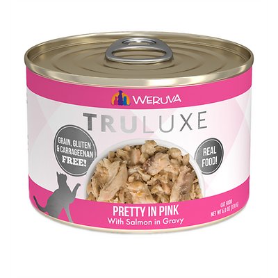 WERUVA TruLuxe Pretty in Pink with Salmon in Gravy Grain-Free Canned Cat Food