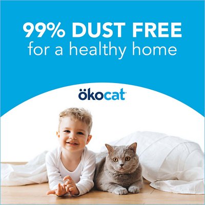 Okocat Original Premium Wood Clumping Cat Litter