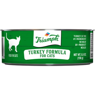 TRIUMPH  Turkey Formula Canned Cat Food
