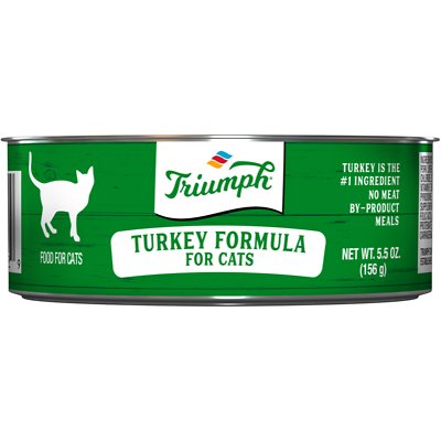 TRIUMPH Turkey Formula Canned Cat Food