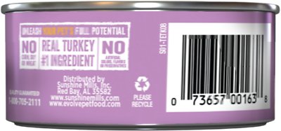 EVOLVE Classic Kitten Turkey Recipe Canned Cat Food