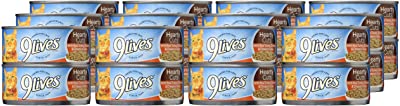 9Lives Hearty Cuts Wet Cat Food with Turkey, Chicken & Cheese in Gravy