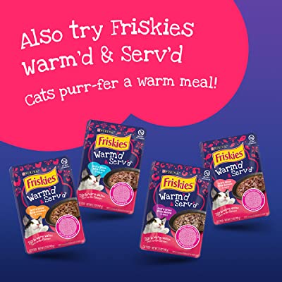 FRISKIES Ocean Favorites Pate with Salmon, Brown Rice & Peas