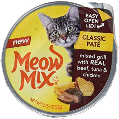 Classic Pate Mixed Grill with Real Beef, Tuna, & Chicken