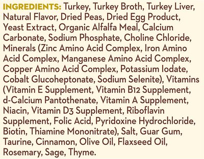 Whole Earth Farms Grain-Free Real Turkey Pate Recipe Canned Food