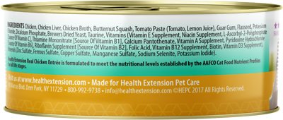 HEALTH EXTENSION Chicken Pate Grain-Free Wet Cat Food